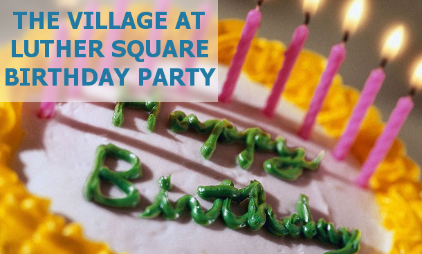 Village at Luther Square Birthday Party
